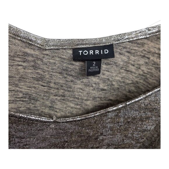 Torrid Foil Hacci Swing Cami - Picture 6 of 11